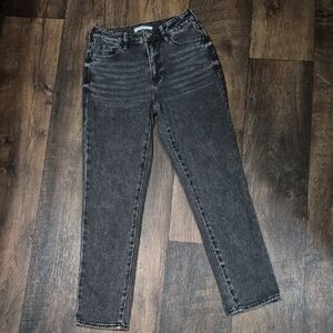 PacSun High Rise Women's Jeans in Dark Gray